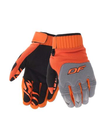 Dragonfly перчатки Enduro Gray Orange Black
