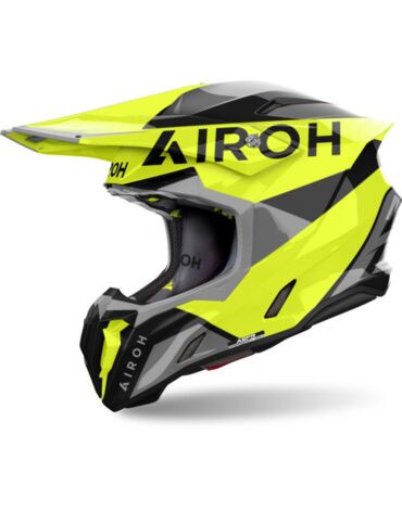 Шлем кроссовый Airoh Twist 3 King Yellow Gloss