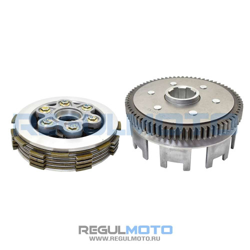 Сцепление в сборе ZS167FMM (CG250 B),200GY 5, 250GY 5 (6 дисков) 