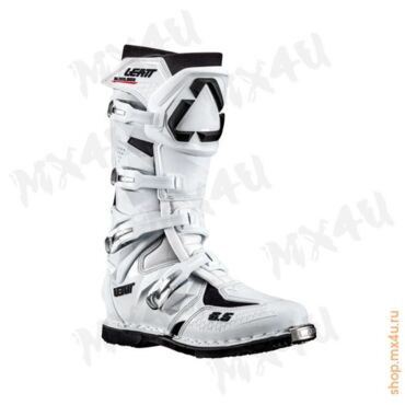 Мотоботы 6.5 White белые - миниатюра 2