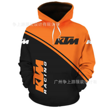 Толстовка KTM 3XL оранжево черная - миниатюра 1