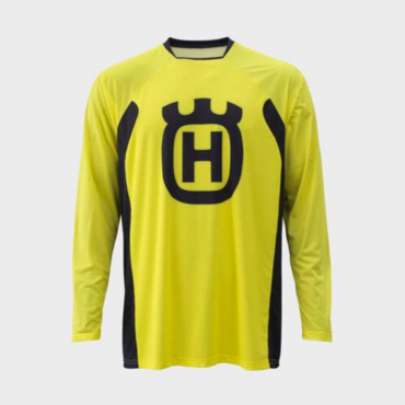 Мотоджерси Husqvarna Authentic Jersey, yellow (XL, Взрослая  Кросс эндуро) - миниатюра 2