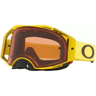 Oakley Очки AirBrake Moto Prizm lens, желтые черные бронзовые - миниатюра 1