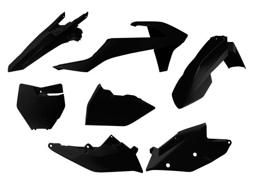 Комплект пластика KTM SX125 150 SXF250 450 16 18 # SX250 XC F XC250 450 17 18 черный - фото 1