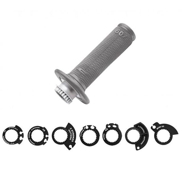 Грипсы Progrip кросс 709 + 7 различных крепежей тросика