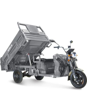 Грузовой электрический трицикл Rutrike D5 КАБИНА гидравлика 1700 60V1200W