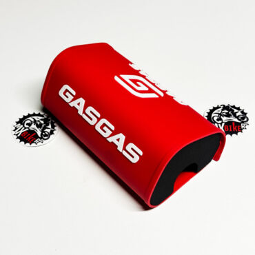 Подушка на руль широкая красная GasGas - миниатюра 2