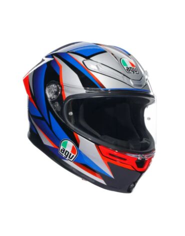 AGV Шлем K6 S Slashcut Black Blue Red
