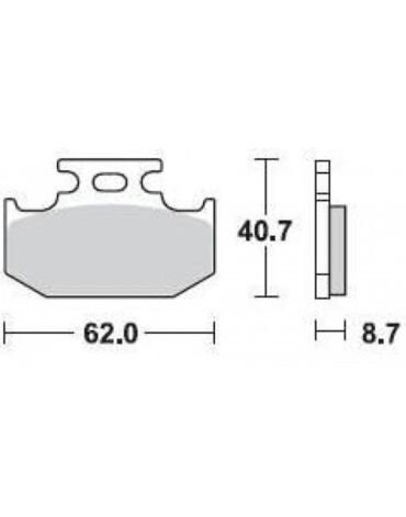 Колодки 722SM1, Braking