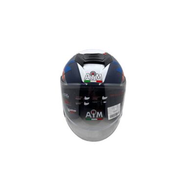 Шлем AiM JK526 Blue Red Black - миниатюра 1