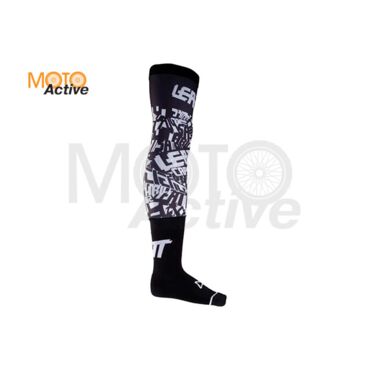 Чулок носок Leatt Blk Wht - миниатюра 3