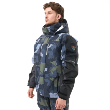 Dragonfly Куртка мембранная Quad Pro Man 2025 Green Camo - Black - миниатюра 7