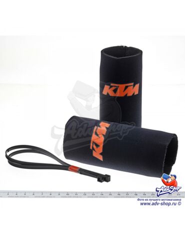 KTM NEOPR. SHORT FORK COVERS неопреновые чулки защита вилки ( короткие ) комплект 2 шт ( 78001095000 )