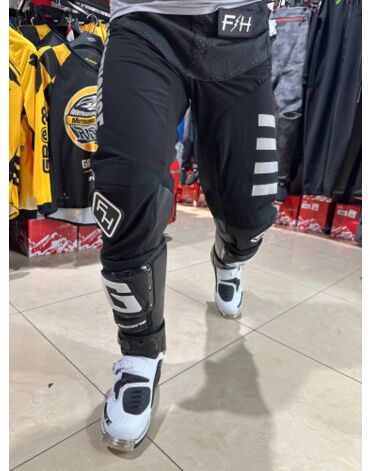 Fasthouse Брюки Grindhouse Pant Gray Red