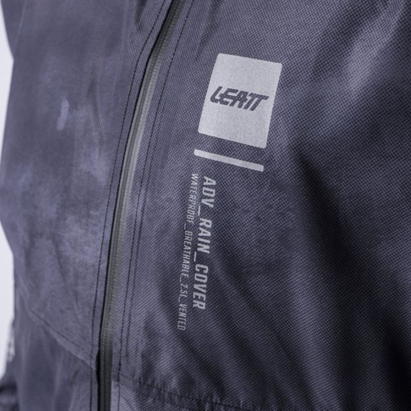 Leatt Дождевая куртка ADV Rain Cover Camo Black Grey - фото 3