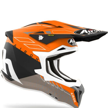 Шлем AIROH STRYCKER SKIN ORANGE, Матовый - миниатюра 1