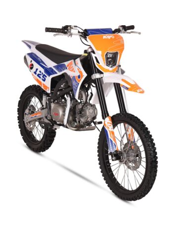 Питбайк KAYO BIG MINI K125EM 19 16 TT 26 (механ. сцепл., эл. стартер)