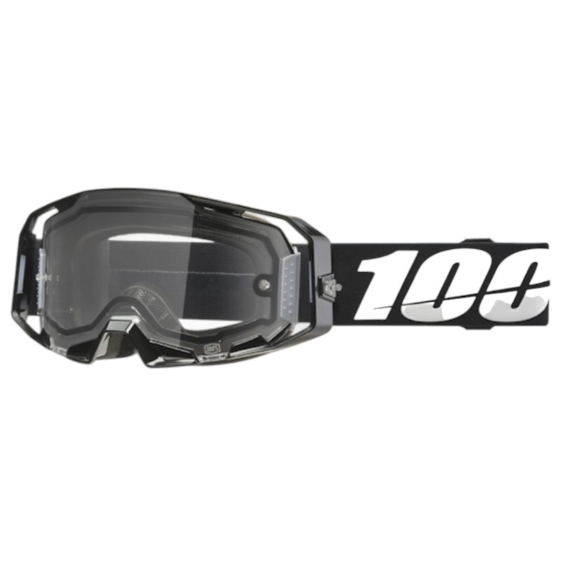 100% Очки Armatic Enduro Moto Black / Clear - фото 1