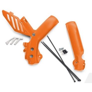 KTM защитные накладки на раму оранж SX / XC / EXC 11 16 ( 7720309400004 ) - миниатюра 1