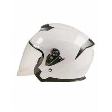 AiM Шлем JK526 White Glossy - миниатюра 1