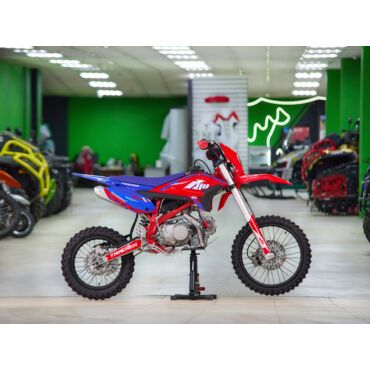 Питбайк Apollo RFZ START 125LE 17х14 Красный (фара, электростартер) - миниатюра 1