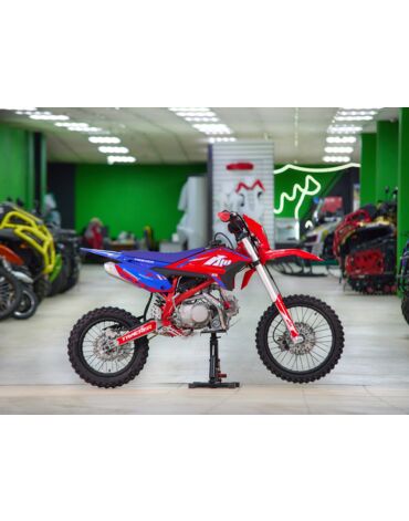 Питбайк Apollo RFZ START 125LE 17х14 Красный (фара, электростартер)