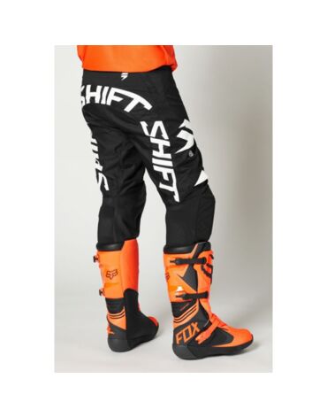 Мотоштаны Shift White Label Black (Black White)