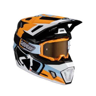 Leatt Шлем кроссовый Helmet Kit Moto 7.5 V25 Orange - миниатюра 2
