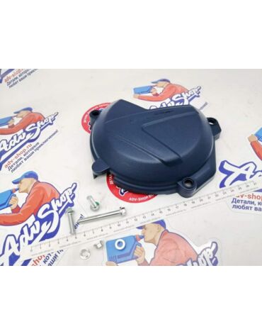 Polisport Clutch Cover защита крышки сцепления (BLUE) HQV FC250 350 '2016 22, FE250 350 '2017 18 / 350 EXCF 17 23 ( 8460400003 )