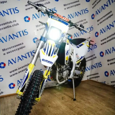 Светодиодная фара для Китайских эндуро в дизайне Husqvarna до 2023 года, Чёрная - миниатюра 2