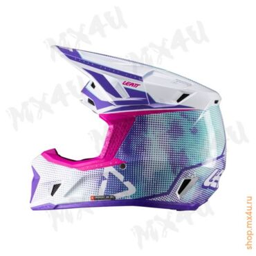 Шлем 7.5 V26 Thermoplastic + 4.5 очки Velocity - Фиолетовый - миниатюра 3