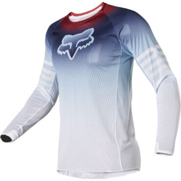 Fox Мотоджерси Airline Reepz White Red Blue - миниатюра 3