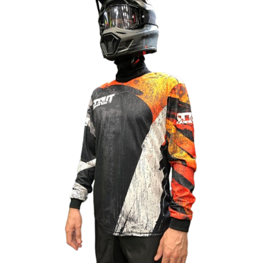 Джерси Scout Abstraction Black Orange - миниатюра 1