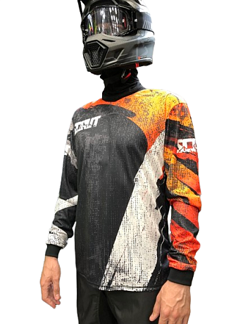 Джерси Scout Abstraction Black Orange