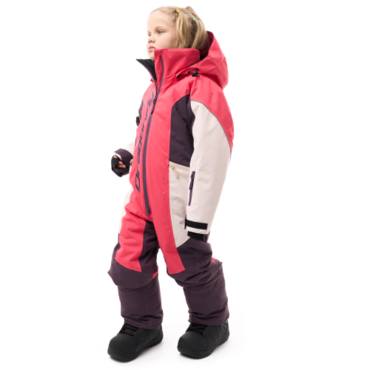 Dragonfly Комбинезон детский Gravity Junior 2025 Pink - Plum - Light Grey - миниатюра 5