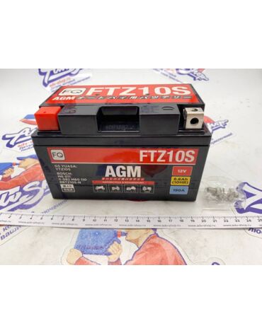 FQ FTZ10S AGM 8.6 Ah 190A АКБ аккумулятор  ( YTZ10S ) ( 690 ENDURO SMC 10 24 / 690 DUKE 08 11 )
