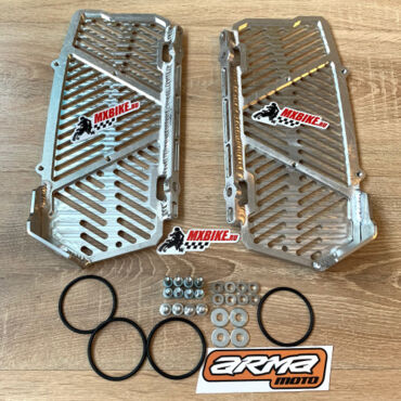Защита радиаторов алюминиевая PRO KTM 20- / Husqvarna 20- / GasGas 21- - миниатюра 2