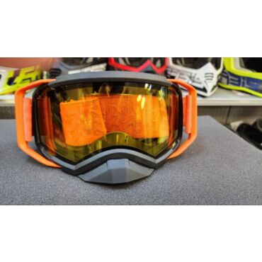 Очки зимние RSX Blizzard Winter, черный оранжевый; двойная желтая линза - миниатюра 2