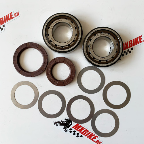 Комплект подшипников коленвала с сальниками KTM 250SX F, 350SX F 16 18, 250EXC F, 350EXC F 17 21 / Husqvarna FC250, FC350 16 18, FE230, FE350 17 21 / GasGas EC250F 350F 21- - фото 1