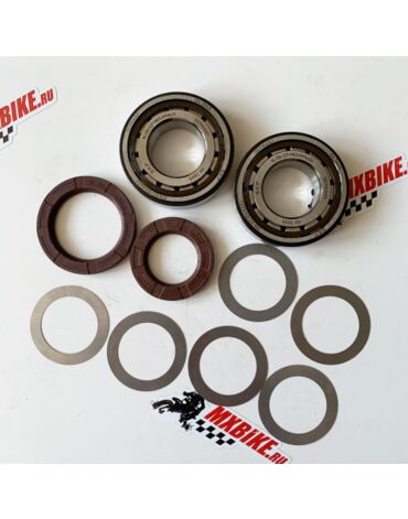 Комплект подшипников коленвала с сальниками KTM 250SX F, 350SX F 16 18, 250EXC F, 350EXC F 17- / Husqvarna FC250, FC350 16 18, FE230, FE350 17- / GasGas EC250F 350F 21-