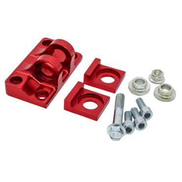 Кронштейн крепления амортизатора CNC Red (составного маятника) JMC 140 MX - миниатюра 1
