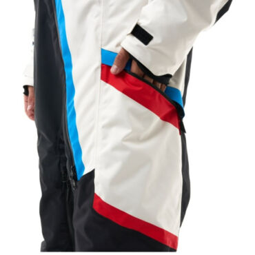 Dragonfly Комбинезон Gravity Man White Snow - Black 2025 - миниатюра 9