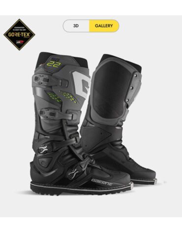 Мотоботы Gaerne SG 22 Gore Tex Enduro, antracite black (41, Взрослая  Кросс эндуро)