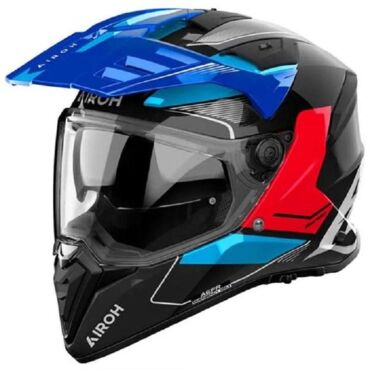 Airoh Мотошлем Bandit Tune Blue red Gloss - миниатюра 1