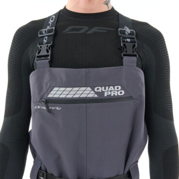 Dragonfly Вейдерсы мембранные Quad Pro 2025 Grey - Black - миниатюра 3