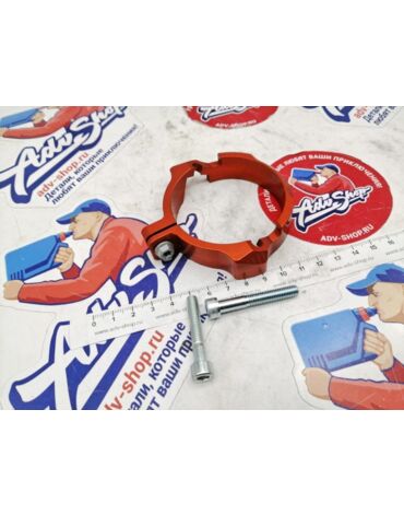 KTM EXHAUST FLANGE PROTECTION CPL. защита выпускного фланца цилиндра EXC / TPI  16 19 ( 55437994044 )