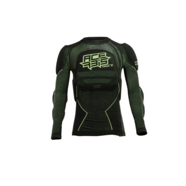 Acerbis Защита тела (Черепаха) X Fit Future Level 2 Black Yellow - миниатюра 3