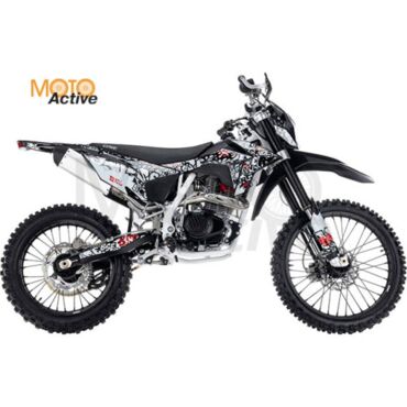 Эндуро / кроссовый мотоцикл BSE Z10 L Graffiti White (030) - миниатюра 1