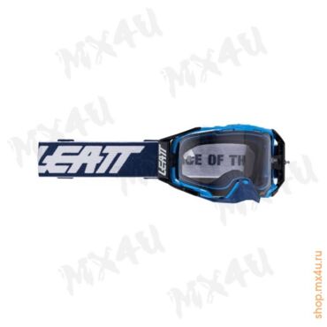 Очки для мотокросса Velocity 6.5 Cryztal Синий - Purple 75 VLT V25 - миниатюра 1