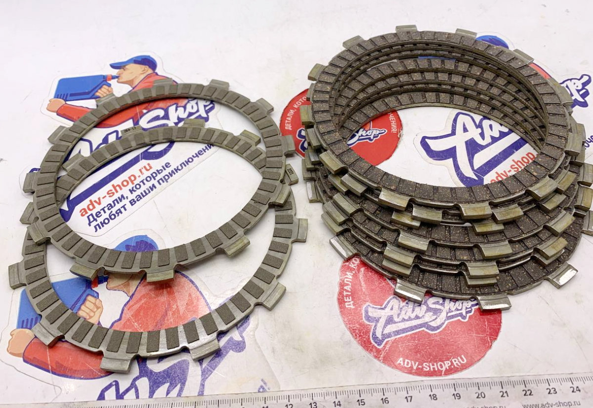 TRW MCC 612 9 FRICTION PLATES SET Комплект фрикционных дисков сцепления F800 GS / ST / S // 10015802